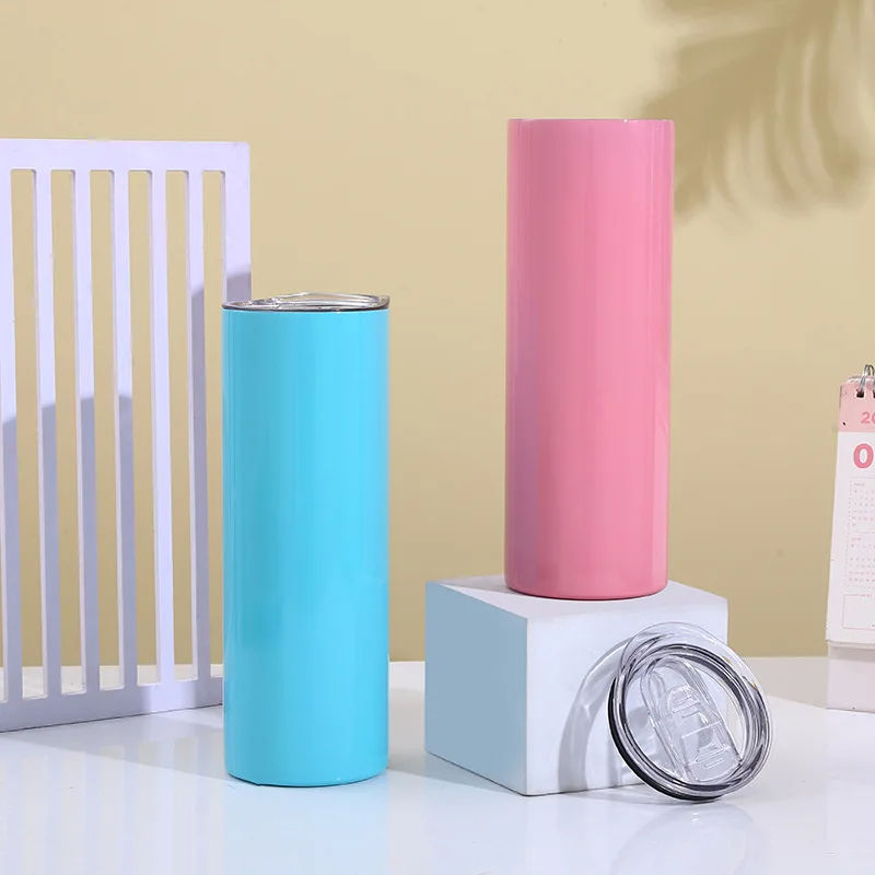 Cup Sofa Stainless  Travel Mug Wine Insulated Merchandising Cups Kids Ice Cream Reusable Take Your Time 500Ml With Lid