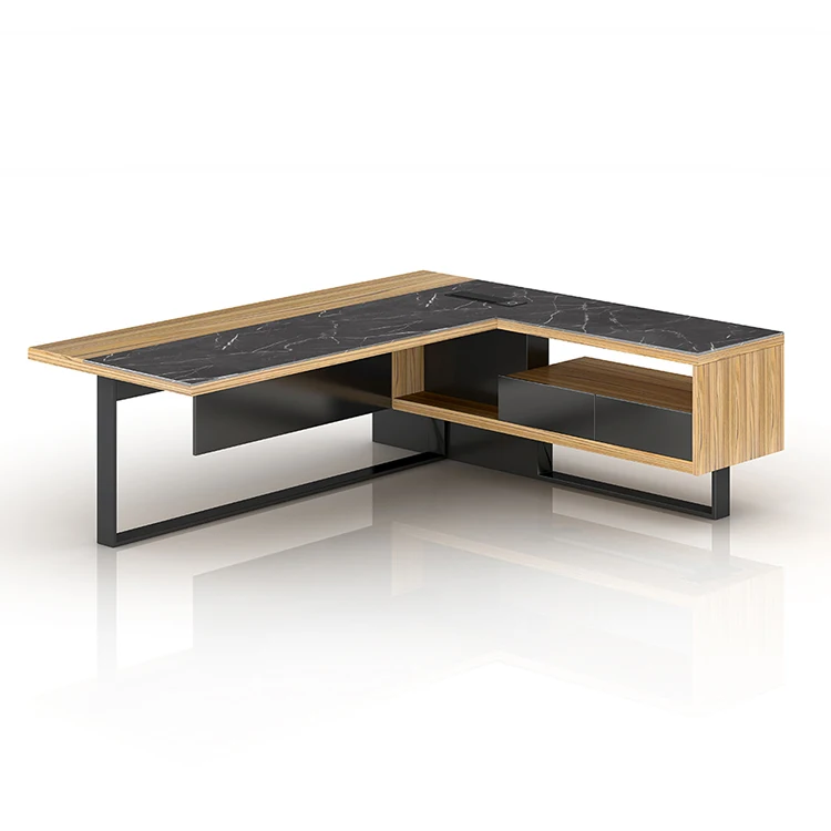 Cheap Luxury European Style Modern Appearance General Use Multi Furniture Bureau Sets Corner Home Office Desk For Home Office