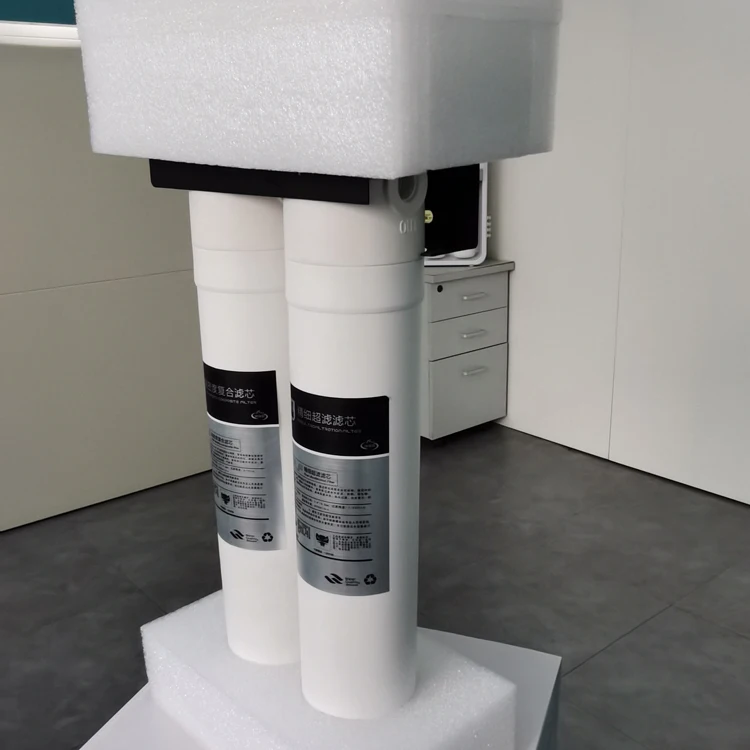 Large flow water purifier bayonet type 10-inch 2-stage UF water purifier quick replacement of filter element