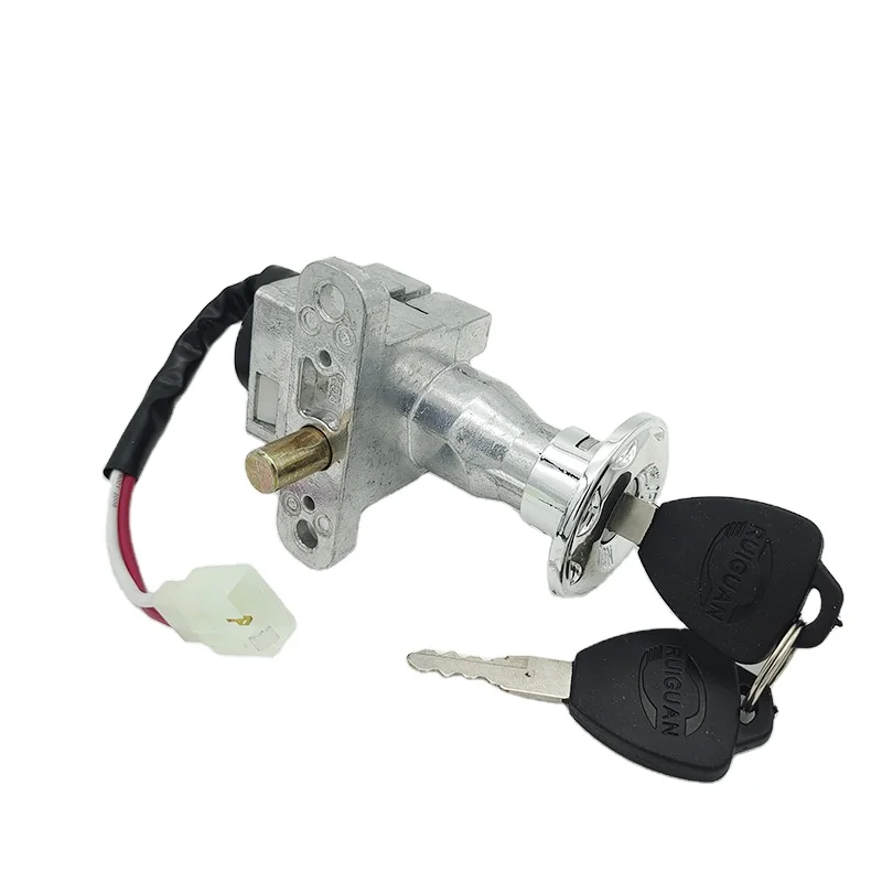 Ignition Key Power Switch Lock for E-Motorcycle Scooter