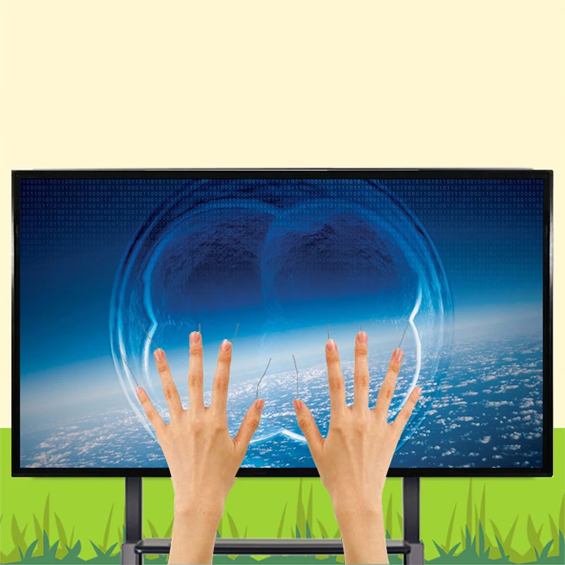 Industrial 4K 55 Inch IPS IP68 Waterproof VGA HDMI DVI Interface Widescreen Touch Embedded Industrial Open Frame Monitor