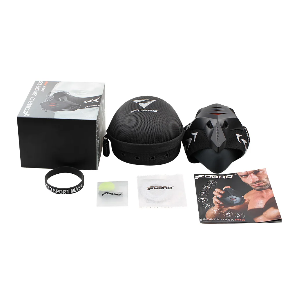 MMA Training Professional Running Sport Workout Mask, Fitness High Altitude Training Athletics Cycling Masks