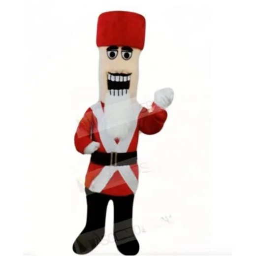 Funtoys Marching Nutcracker Mascot Costume for Christmas Holiday Party Game Carnival Activity Feast