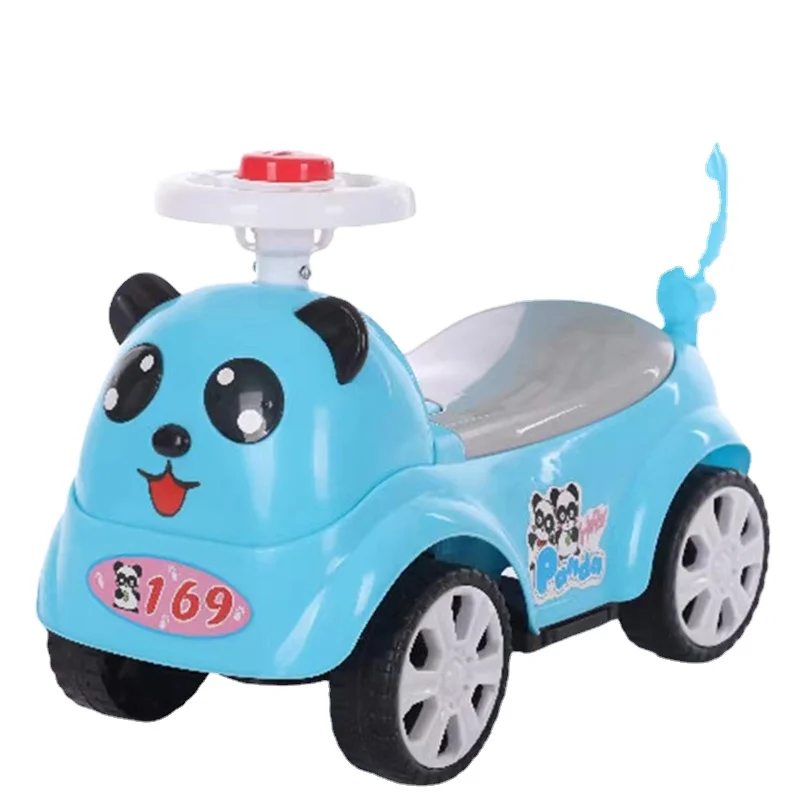 Wholesale Popular Push Slide Toy with Music Light Ride-On Cars for Toddlers
