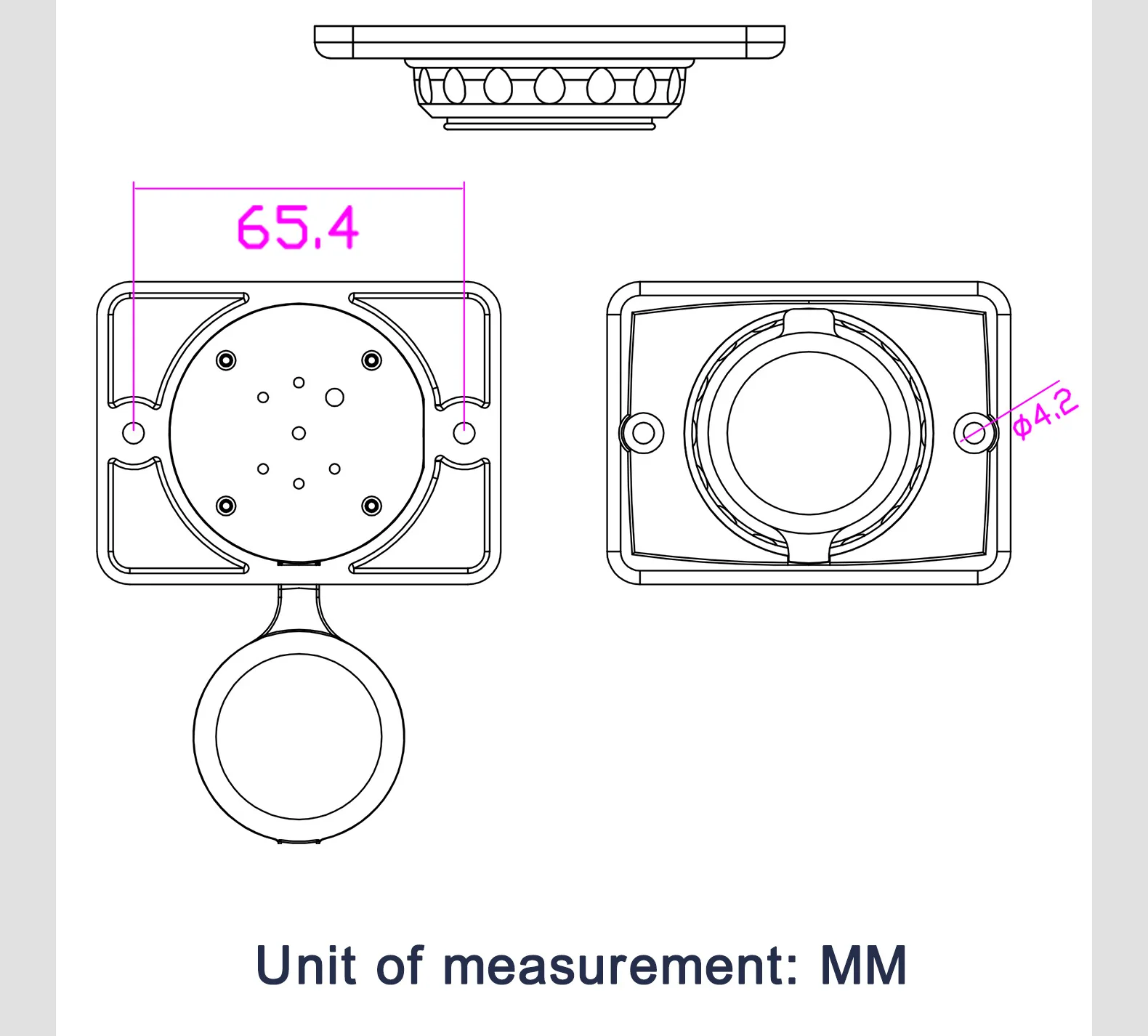 4.8A Bus Handrail Usb Charger For Bus Car Boat RV 12V Dual Port Bus Boat Marine Car Charger 12V Usb Socket