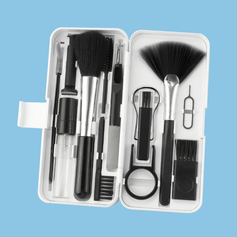 Q10 Multifunctional Electronics Cleaning Kit Keyboard Cleaner Kit 18 IN 1 Cleaning Pen Brush Tools Cleaner Kit