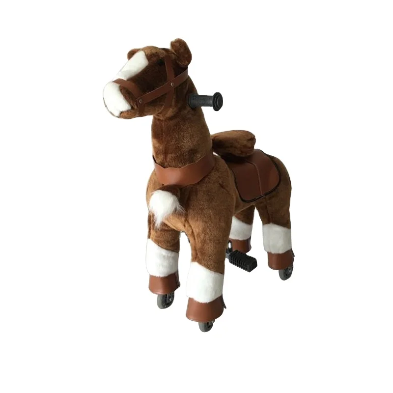 Прогулочная игрушка для животных игрушечная лошадь на колесах детей и взрослых
