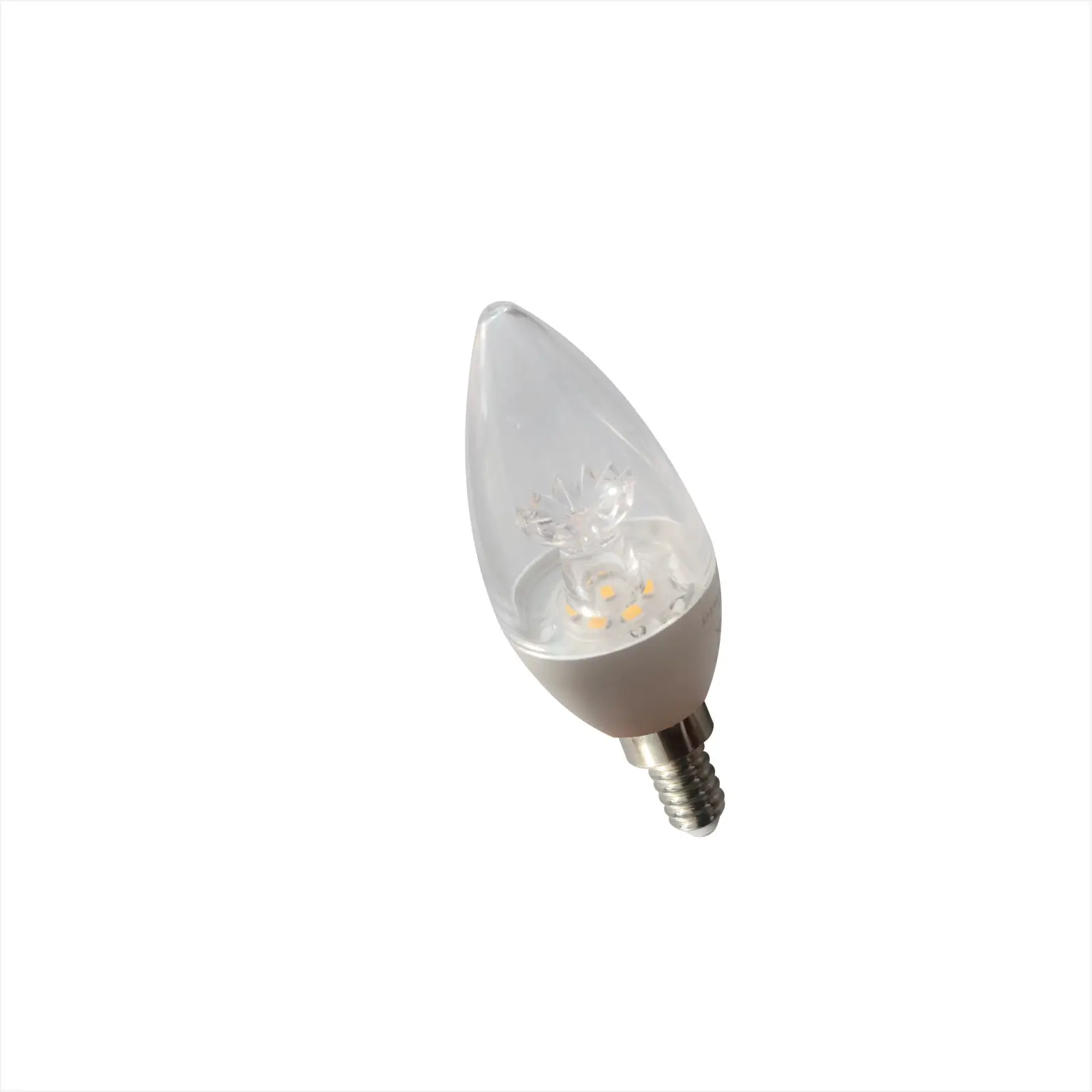 LED Candle Bulb Lamp CA37 3W 5W 7W PC Cover Fire Flame Candle Bulb Energy Saving Lamp Replacement