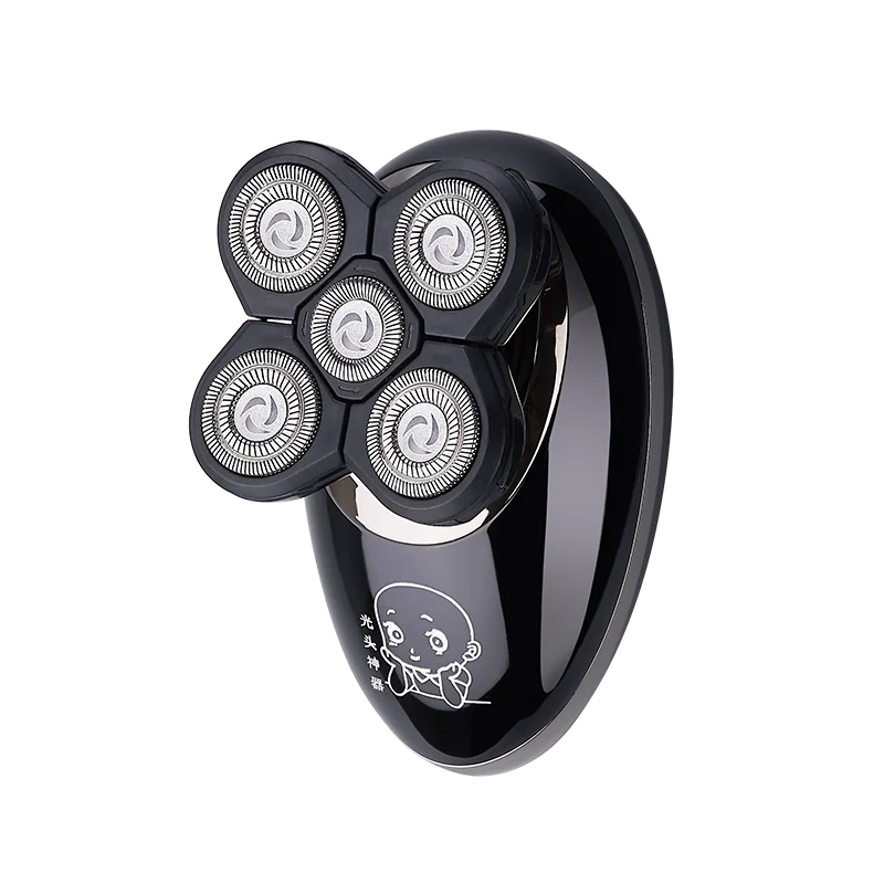 Мужская бритва-триммер с плавающим лезвием и LED-подсветкой, перезаряжаемая электробритва для мужчин