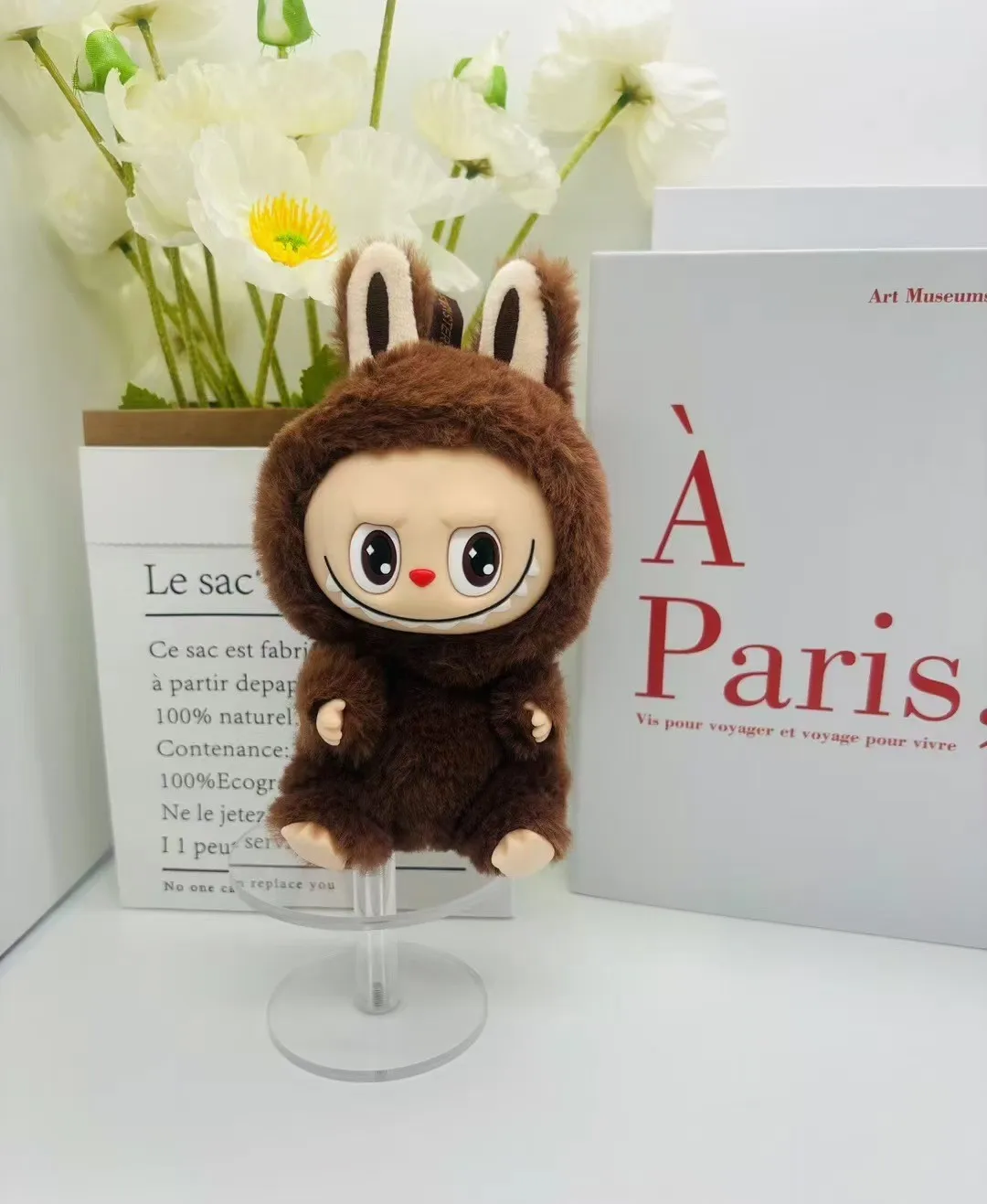 New 2.0 Labubu The Monsters Sit And Party Vinyl Blind Box Heart-Beating Macaron Children Pendant Decoration Birthday Gifts