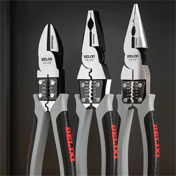 Hardware Tools Universal Wire Cutters Needle Nose Pliers Multifunctional Electrician Pliers