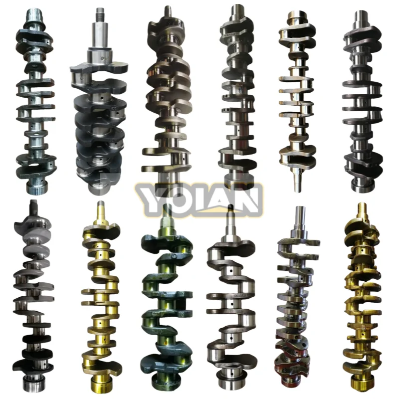 High Quality S12R Crankshaft for Mitsubishi Engine Spares Parts Mitsubishi Crankshaft