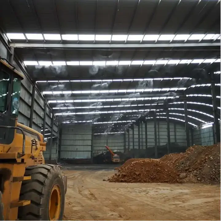 Intelligent High Pressure Micro Mist System Dust Reduction Artificial Landscape Industrial Humidifier