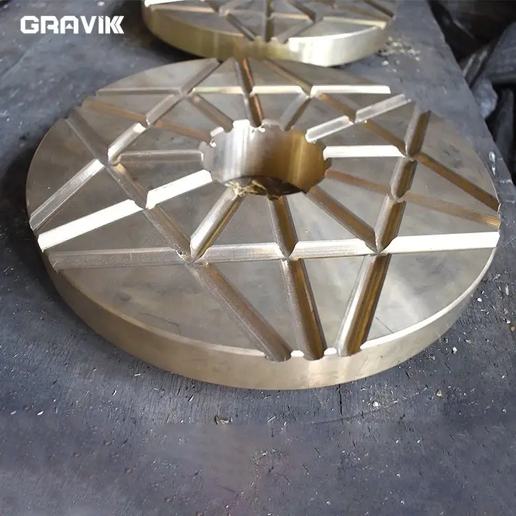 FT Series Cone Crusher Bronze Bushing Material Slip Ring Round Plate
