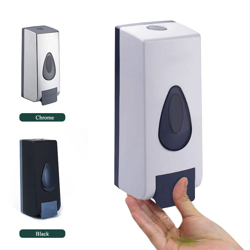 360ML/600ML Hand Pressr Wall-mounted Sanitizer Hand  Manual  ABS Plastic Soap Dispenser For Bathroom