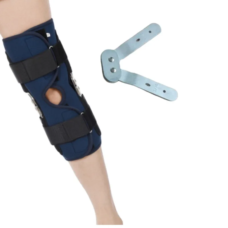 ROM Knee Brace Orthopedic Adjustable Knee Support Hinge Joint