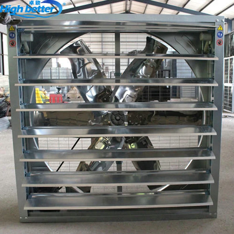 Side Wall Mounted /Nylon Propeller Exhaust Fan for Broiler House Chicken Farm Ventilation