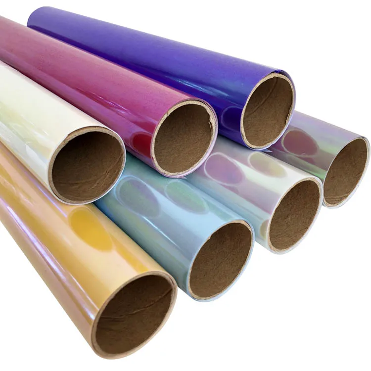 Holographic Film 3D Garment for Clothing Hot Sale Laser Heat Transfer Vinyl