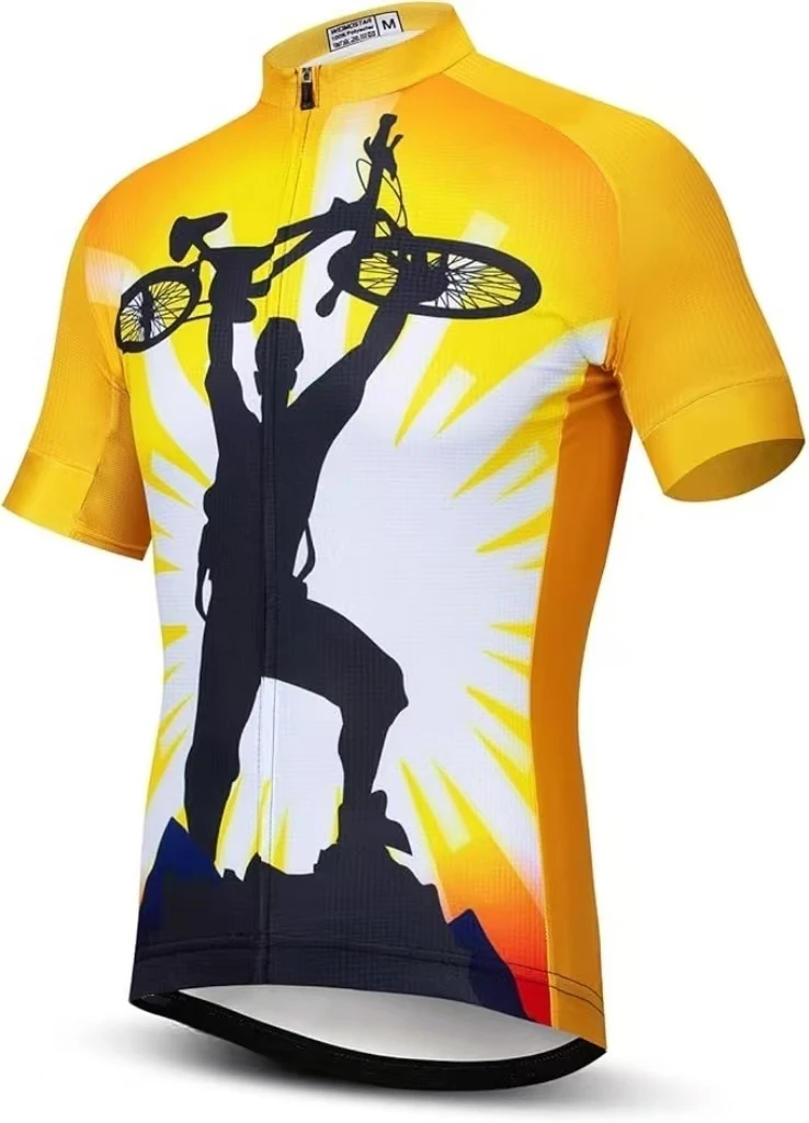 Bicycle clothing Custom cycling Wear quick dry fabrics Bike Clothing Bicycle Top Wear, short sleeve Mens Cycling Jersey