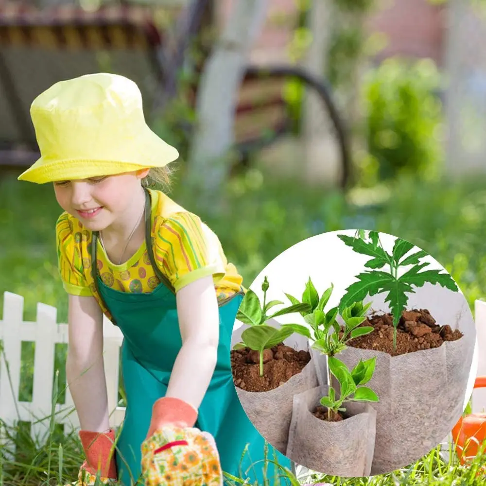 
Biodegradable Non-Woven Nursery Bags Plants Seed Starter bags 