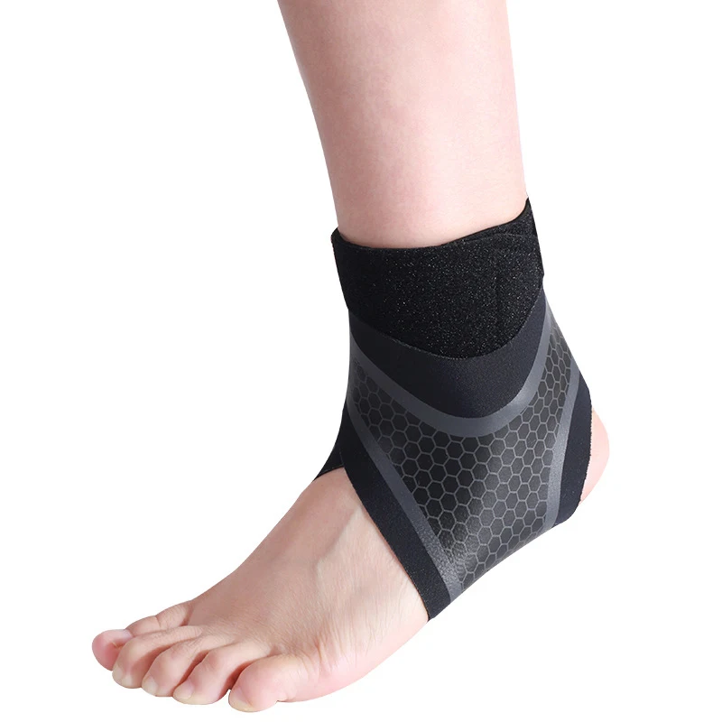 2022 Hot-sale Adjustable Ankle Protector Light weight Double pressure ankle brace  elastic neoprene orthopedic ankle brace