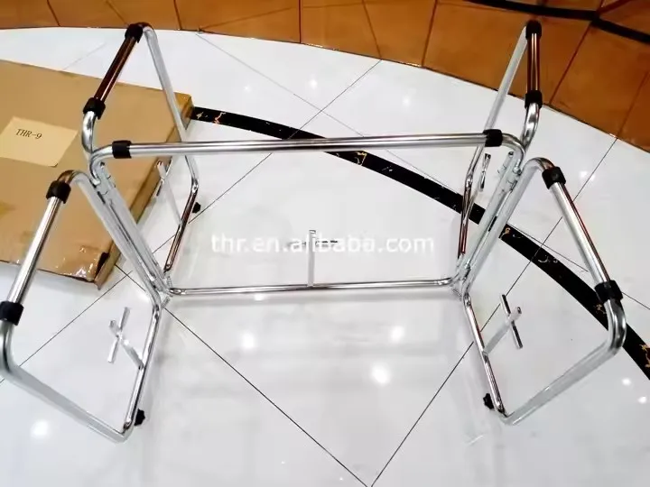 THR-9 Funeral Products Metal Catafalque Casket Church Trolley for Sale