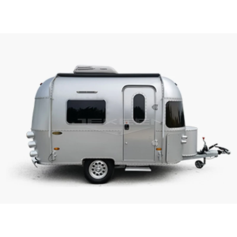 Jekeen Airstream Mini Off Road Caravan House Car RV Luxury Camping Trailer