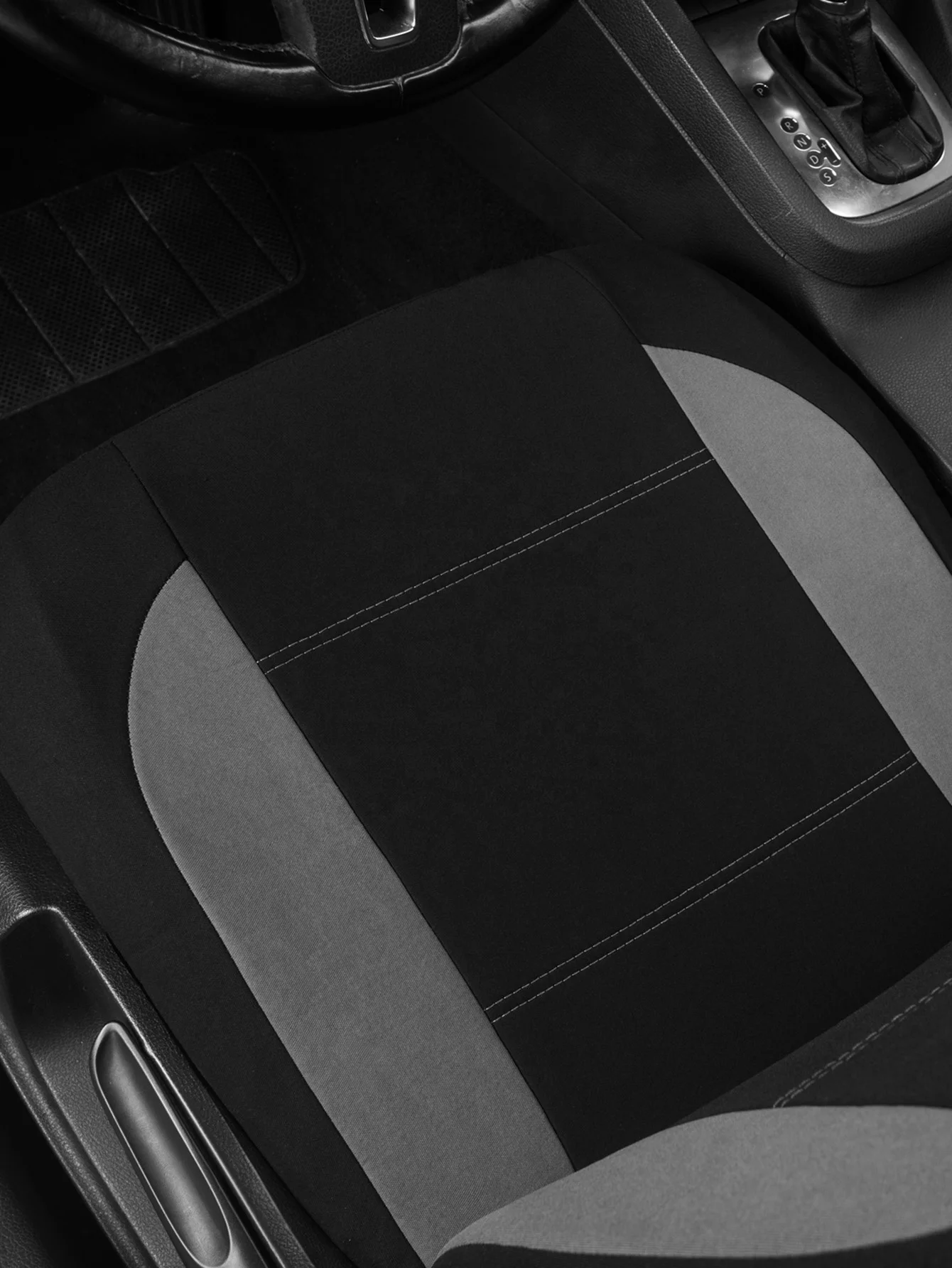 2023 новый модный дизайн на заказ 4 сезона розовый оранжевый полиэстер 5 мест универсальный чехол для сиденья автомобиля полный комплект ткани