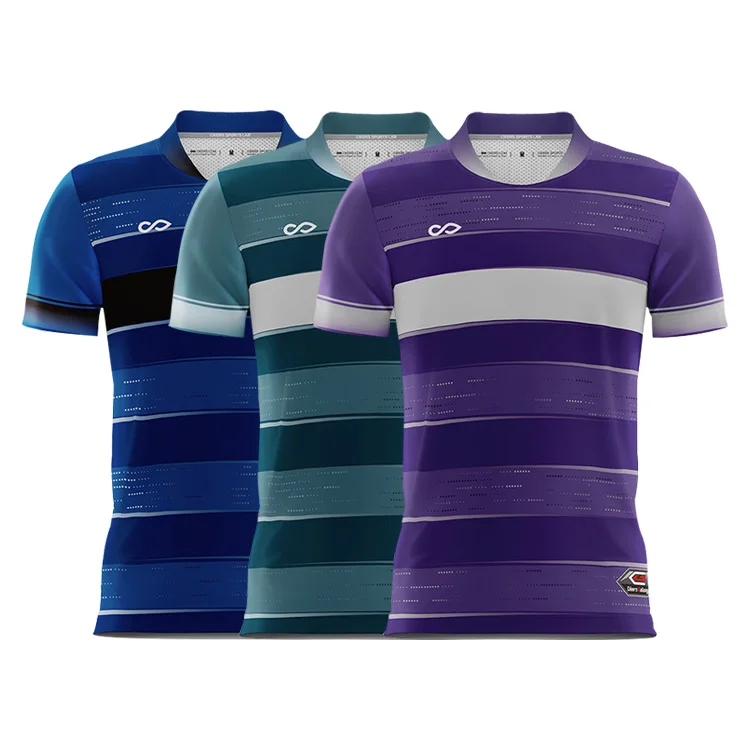 Custom Color Logo Youth Authentic Thailand Stich Football Shirt Uniforms Club team Soccer Jersey