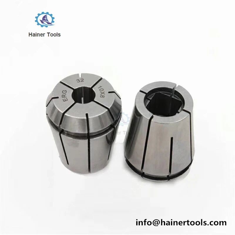 Manufacture  and  Factory of ER16  ER20 ER32 ER40  Collet  Set Spring Collets Precision 0.005mm- 65 Mn