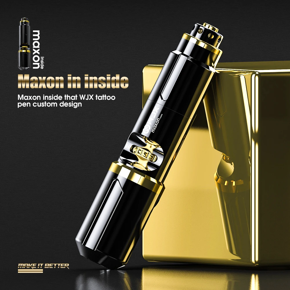 Dragonhawk WJX Maquina De Tatuaje беспроводная ручка для татуажа