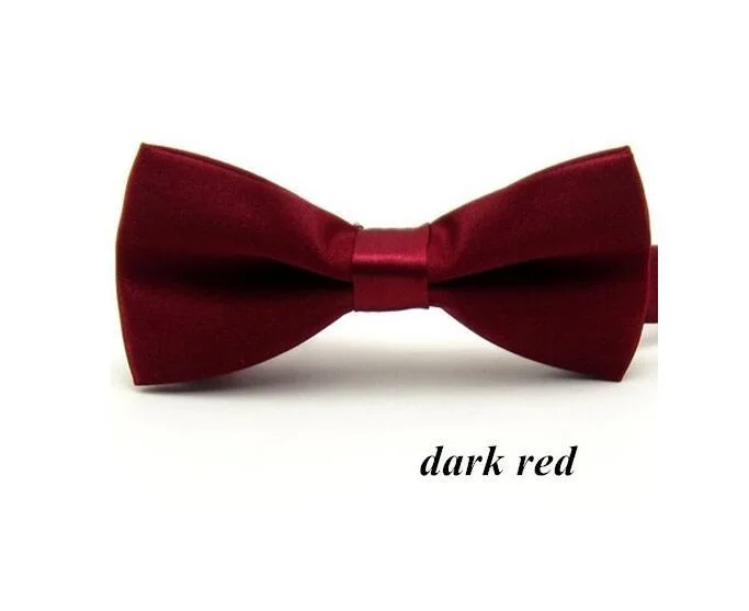 New Boys Girls School Fashion Bow tie For Kids Bowtie Solid Candy Colorful bow tie