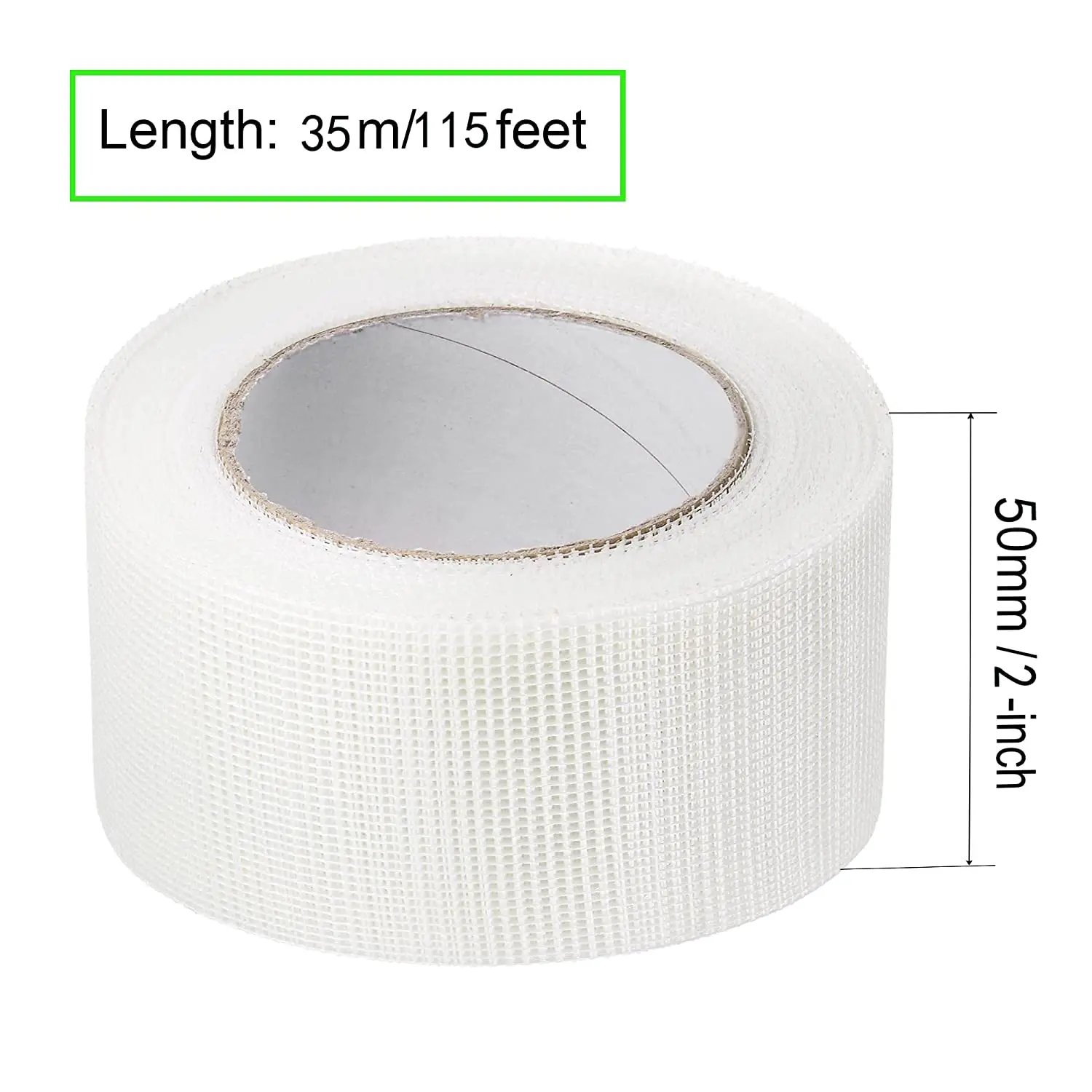 Fiber Adhesive Glass 50G Self Adhesive Seam Waterproof Dry Wall Plaster Board Mesh Joint Tape