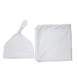 Factory custom Wholesale custom 5% spandex 95% cotton 190gsm solid color stretchy swaddle blankets