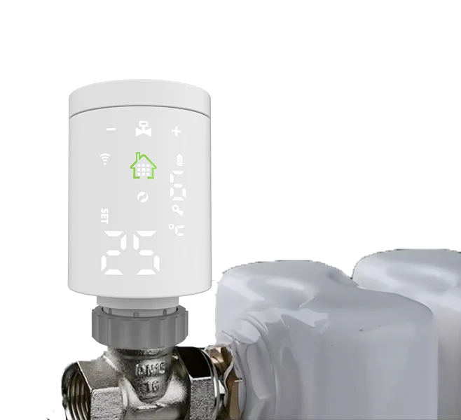 WIFI ZigBee 3.0 Smart TRV Radiator Actuator Thermostat Heater Programmable Thermostatic Valve Temperature  Battery Thermostat