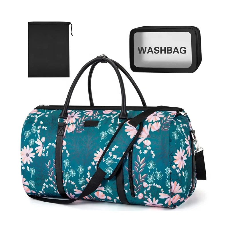 Mergeboon custom garment bag large travel duffel bags for women hanging suitcase suit garment bags RPET