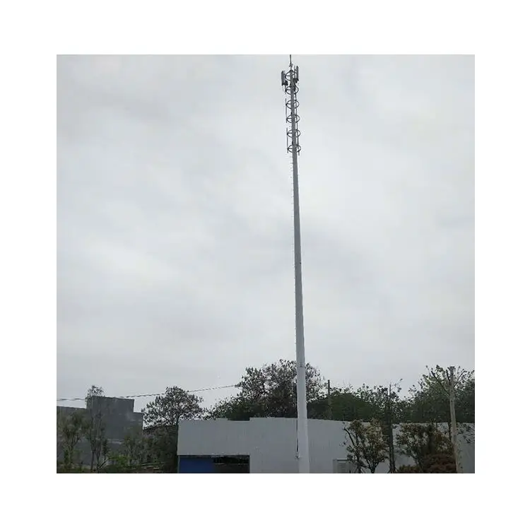 Коммуникационная антенна 30 м, самонесущая мачтовая башня с Wi-Fi, телекоммуникационная цена, поддерживаемая сталь