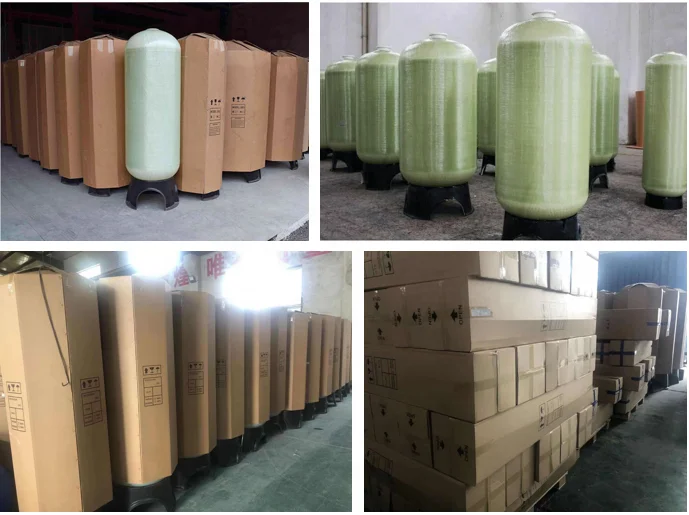 Lanlang China High Quality FRP Tanks Water Softener Fiberglass Tank FRP Water Storage Tanks