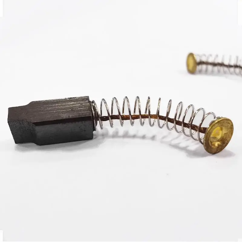 OEM Power Tool Carbon Brush Spring Graphite Carbon Brush For DC Motor Part