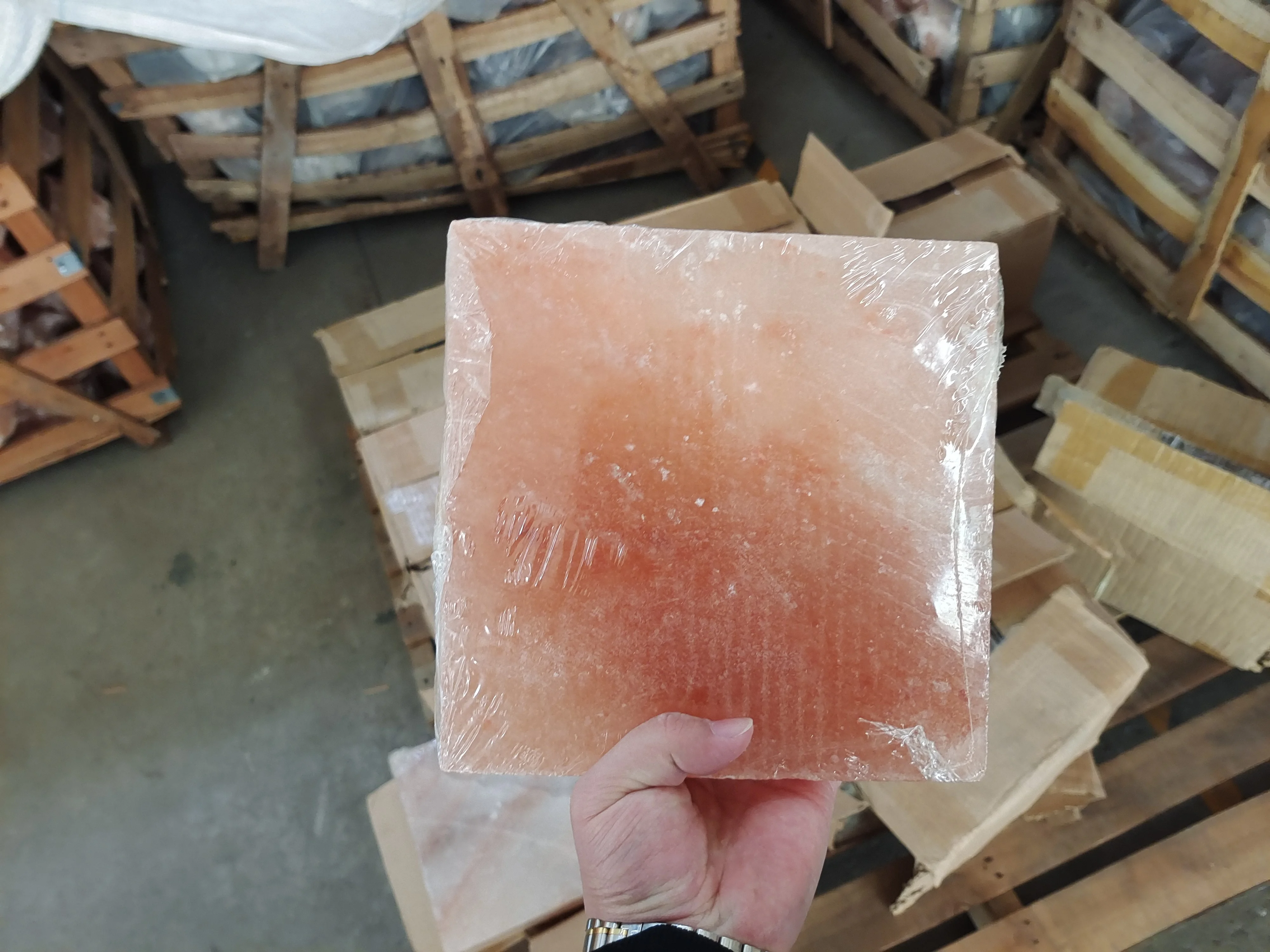 Sauna Room Floor Bricks Himalayan Salt Wall Tiles from pakistan and Board Himalaya Salt Plate for Cooking Red Pink Panel or Slab