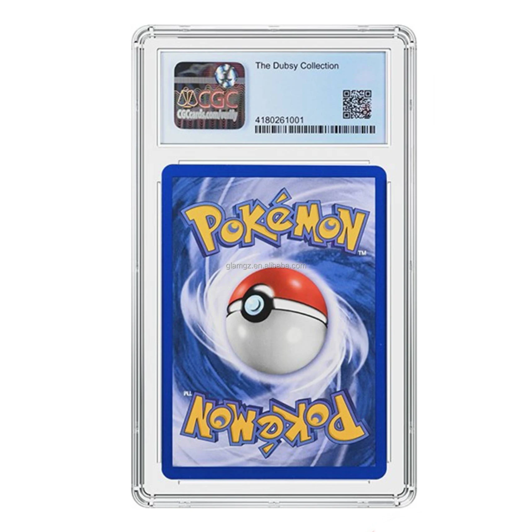 Plastic Display Card Case Sports Baseball Football Basketball Trading Collecting Graded Card slabs For Pokemon Card Holder