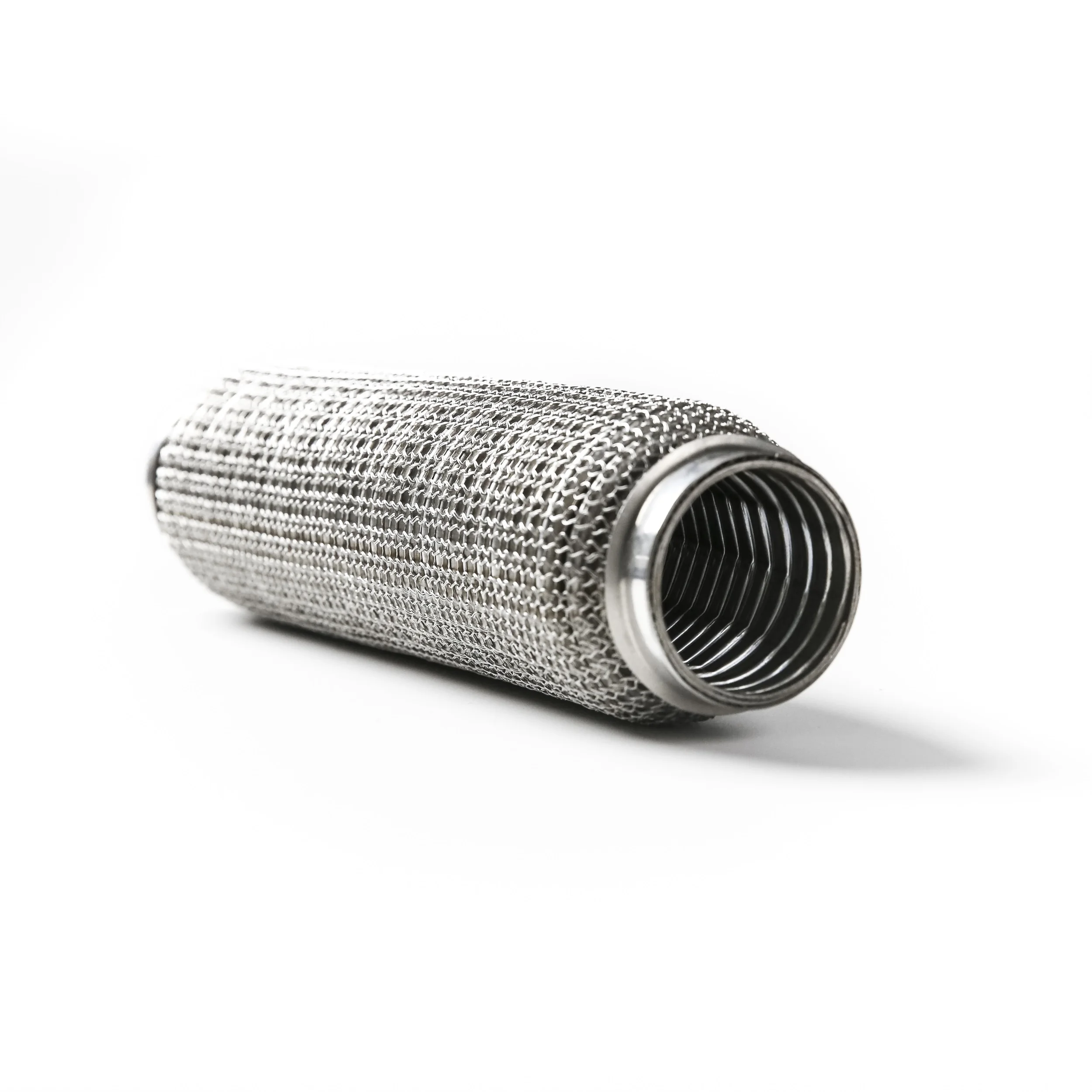 ISO9001 SUS304 Turbo Flexible Exhaust Pipe Steel Wire Braided for auto car exhaust system with soft wire mesh