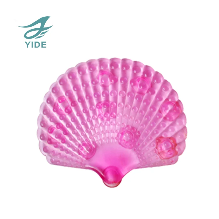 YIDE Shell Shaped Bath Mats Bathroom Safety Popular PVC Mini Size for Bathtub Bathroom