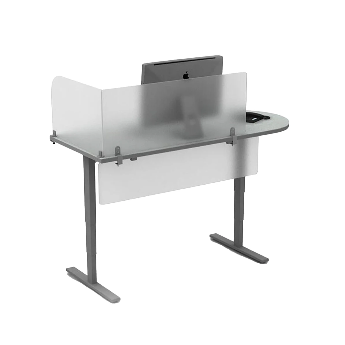 
office desk Partition clear and Frosted acrylic divider Guard Partition Screen 