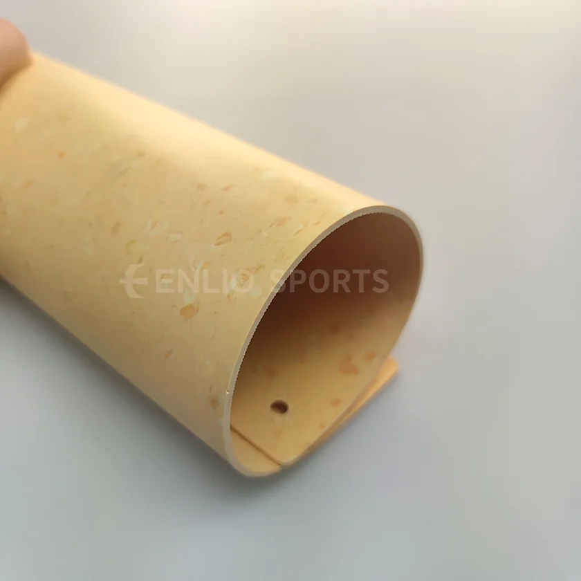 Enlio Factory Price Waterproof Mat Rubber Bathroom Office Flooring Plastic Tiles Homogeneous Floor Mat Pvc Roll