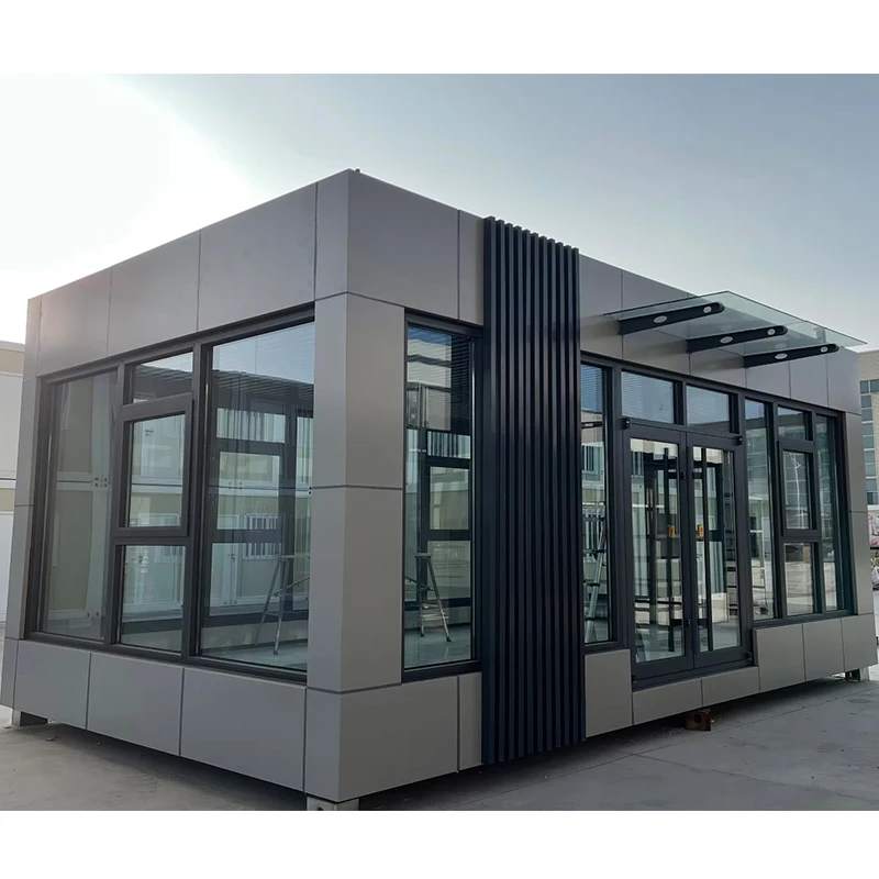 luxury extendable detachable premade prefab home foldable low price container cottage house prefabricated modular house
