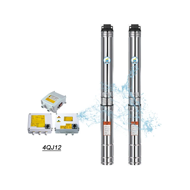 RIDA Hot Sell 1.1KW - 7.5KW Head 250M DC Deep Well Electric Motor Water Centrifugal Pumps