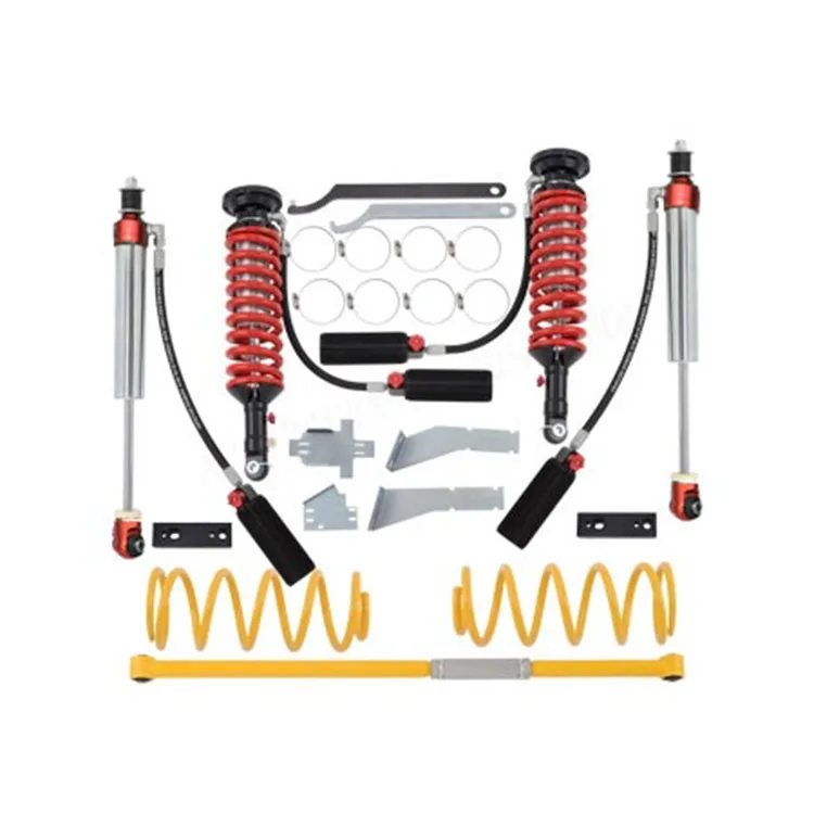 120 150 Fj 4x4 Offroad Soft And Hard Adjustment Nitrogen Shock Absorber For Toyota Prado