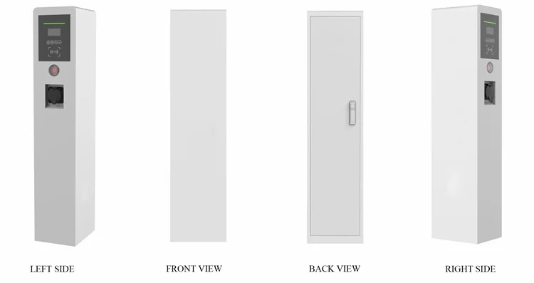 
2 * 22KW Type 2 Socket Commercial Mode3 Evse Charging Station with Ocpp 1.6 