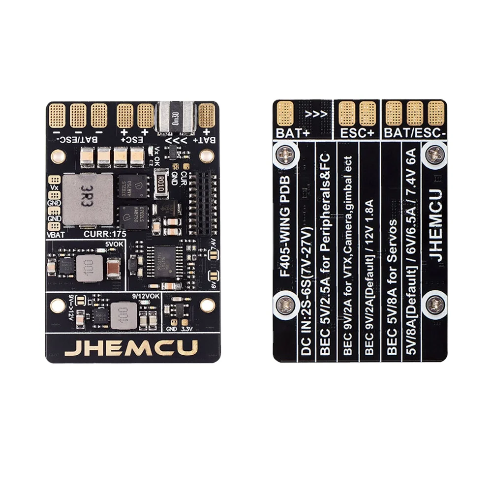JHEMCU F405 крыло INAV Полетный контроллер встроенный барометр гироскоп OSD Blackbox BEC для радиоуправляемых самолетов с фиксированным крылом